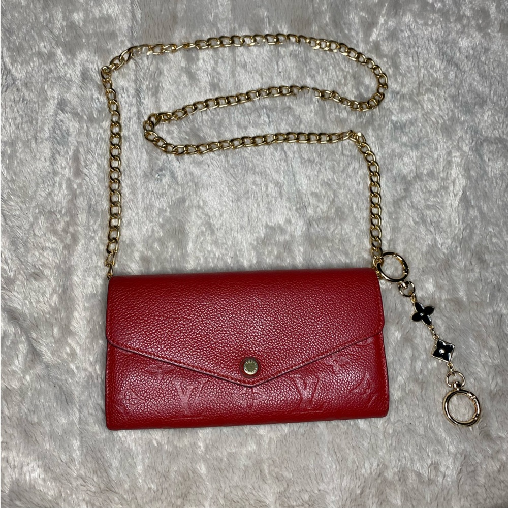 Louis Vuitton Red Wallet
